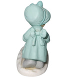 Precious Moments Figurine 573302, January Mini Monthly Figurine