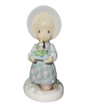 Precious Moments Figurine 573906, December Mini Monthly Figurine
