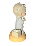 Precious Moments Figurine 575496, May Your Christmas be Delightful (Boy)