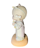 Precious Moments Figurine 575518, May Your Christmas be Delightful (Girl)