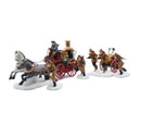 Department 56: 58406 The Fire Brigade of London Town - Set of 5