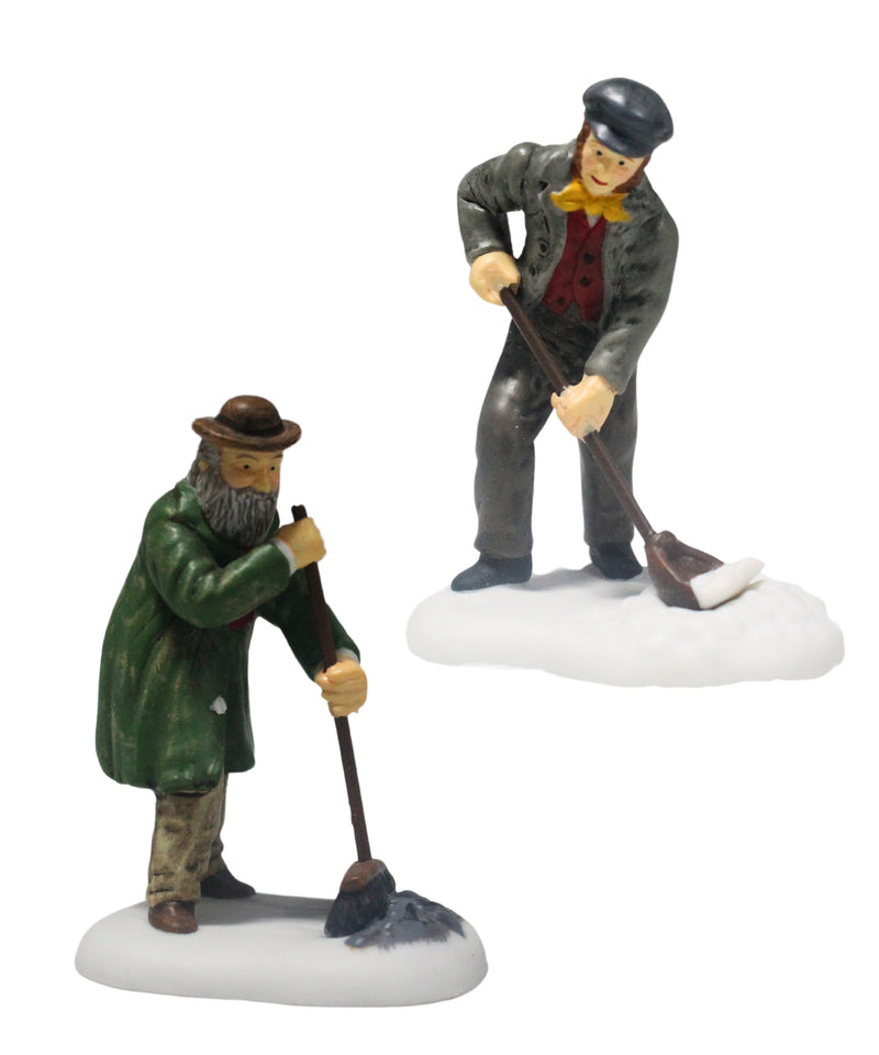 Department 56: 58532 Keeping the Streets Clean - Set of 2