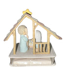 Precious Moments Figurine 587354, O Come Let Us Adore Him