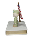 Precious Moments 587451, Bless Those who Serve Their Country Bible Holder