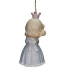 Precious Moments Ornament 587958, Pretty as a Christmas Princess, Dated 1999