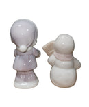 Precious Moments 603376, Girl Making Snowman