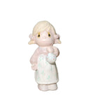 Precious Moments Figurine 613045, God Gave His Best, Miniature Pewter Figure