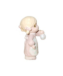 Precious Moments Figurine 613045, God Gave His Best, Miniature Pewter Figure
