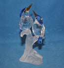 Swarovski Crystal: 623323 Malachite Kingfishers