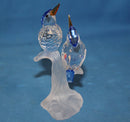 Swarovski Crystal: 623323 Malachite Kingfishers