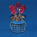 Swarovski Crystal: 626874 Tulips Rose, Rhodium