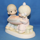 Precious Moments: 635286 Companionship Happens in Our Club | 20 Year Member Commemorative Piece