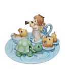 Precious Moments Figurine 645257, Fountain Mini Teaset
