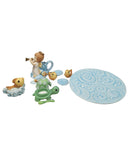 Precious Moments Figurine 645257, Fountain Mini Teaset