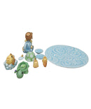 Precious Moments Figurine 645257, Fountain Mini Teaset