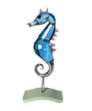 Swarovski Crystal Figurine Chipili Seahorse Aquamarine, Crystal Paradise, 656653