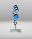 Swarovski Crystal Figurine Chipili Seahorse Aquamarine, Crystal Paradise, 656653