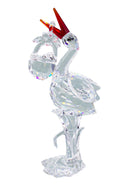 Swarovski Figurine: 659401 Stork with Baby
