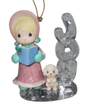 Precious Moments Ornament 664480, Girl Christmas Caroling- Lighted