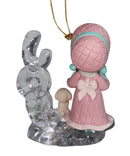 Precious Moments Ornament 664480, Girl Christmas Caroling- Lighted