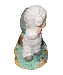 Precious Moments Figurine 667935L, Easter Boy with Lamb Mini Water Ball