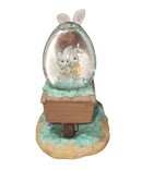 Precious Moments 667943L, Easter Girl with Bunnies Mini Water Ball