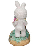 Precious Moments 667943L, Easter Girl with Bunnies Mini Water Ball