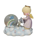 Precious Moments 669849L, Sending You a Rainbow- Mini Waterball