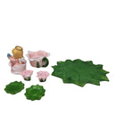 Precious Moments Figurine 676683, Rose Angle Mini Teaset