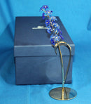 Swarovski Figurine: 677990 Dindori Sapphire Flower