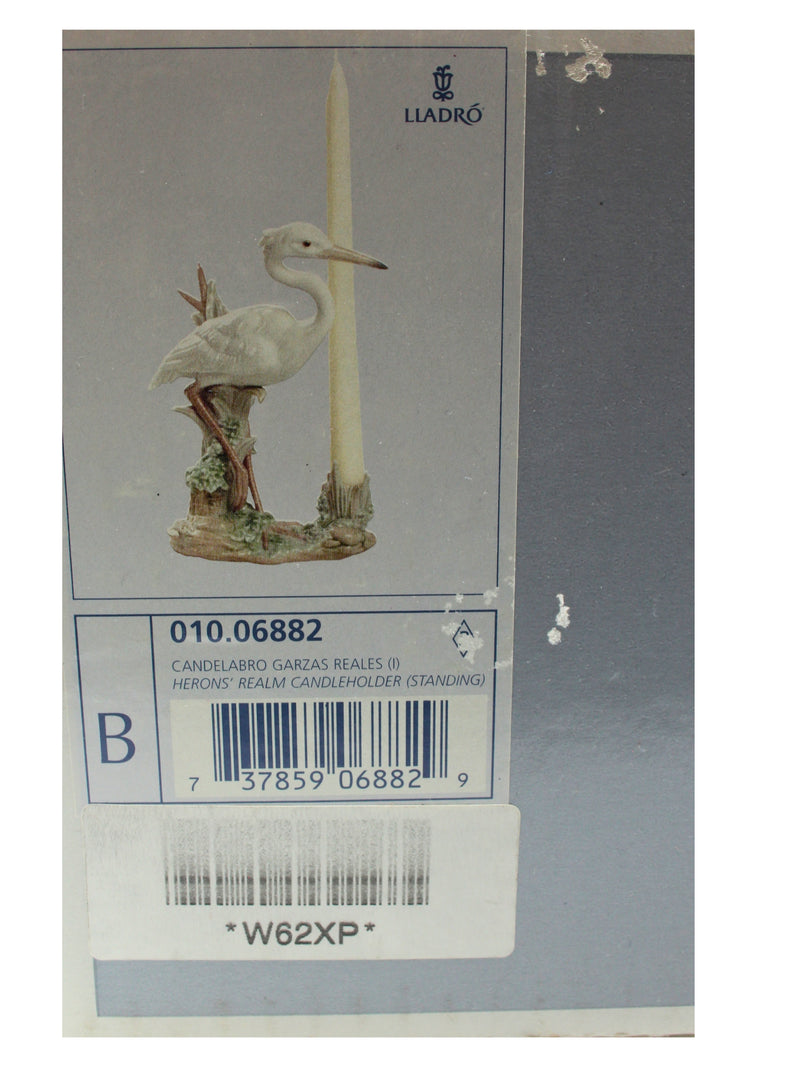 Lladró Figurine: 6882 Heron's Realm Candleholder
