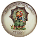 Hummel Figurine: Smiling Through -  Collectors Club Plaque - 690