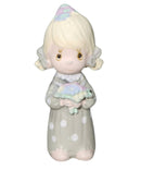 Precious Moments Figurine 694819, Mini Pewter Junior Bridesmaid