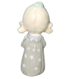 Precious Moments Figurine 694819, Mini Pewter Junior Bridesmaid