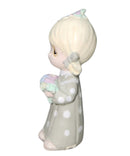 Precious Moments Figurine 694819, Mini Pewter Junior Bridesmaid