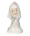 Precious Moments Figurine 694835, Mini Pewter Bride