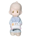 Precious Moments Figurine 694878, Mini Pewter Ringbearer