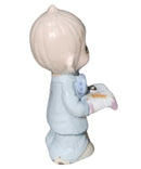 Precious Moments Figurine 694878, Mini Pewter Ringbearer