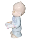 Precious Moments Figurine 694878, Mini Pewter Ringbearer