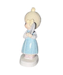 Precious Moments Figurine 694916, Eggs Over Easy, Mini Pewter Glass Dome