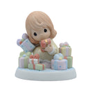 Precious Moments: 710009 A Tiny Tot with Her Eyes All Aglow