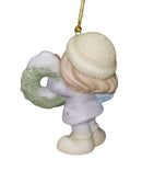Precious Moments Ornament 710022, Deck the Halls