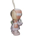 Precious Moments Ornament 730084, Our First Christmas Together, Dated 2000