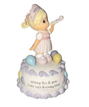 Precious Moments 741007, Wishing You a Year Filled with Birthday Cheer, Music Box