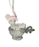 Precious Moments Ornament 748552, Crystal Clear Memories- Mouse in Glass