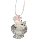 Precious Moments Ornament 748552, Crystal Clear Memories- Mouse in Glass