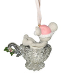 Precious Moments Ornament 748552, Crystal Clear Memories- Mouse in Glass