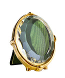 Swarovski Crystal: 7505NR75G Oval Picture Frame | Gold
