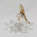 Swarovski Figurine: 7552NR100 In Flight Hummingbird