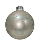 Precious Moments Ornament 761346, Our First Christmas Together- 1990 Glass Ball